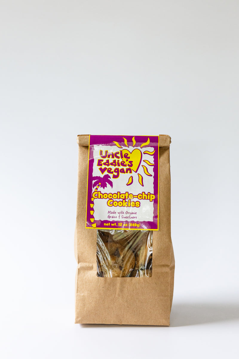 Chocolate Chip Vegan Cookies – Uncle Eddie's Vegan Cookies