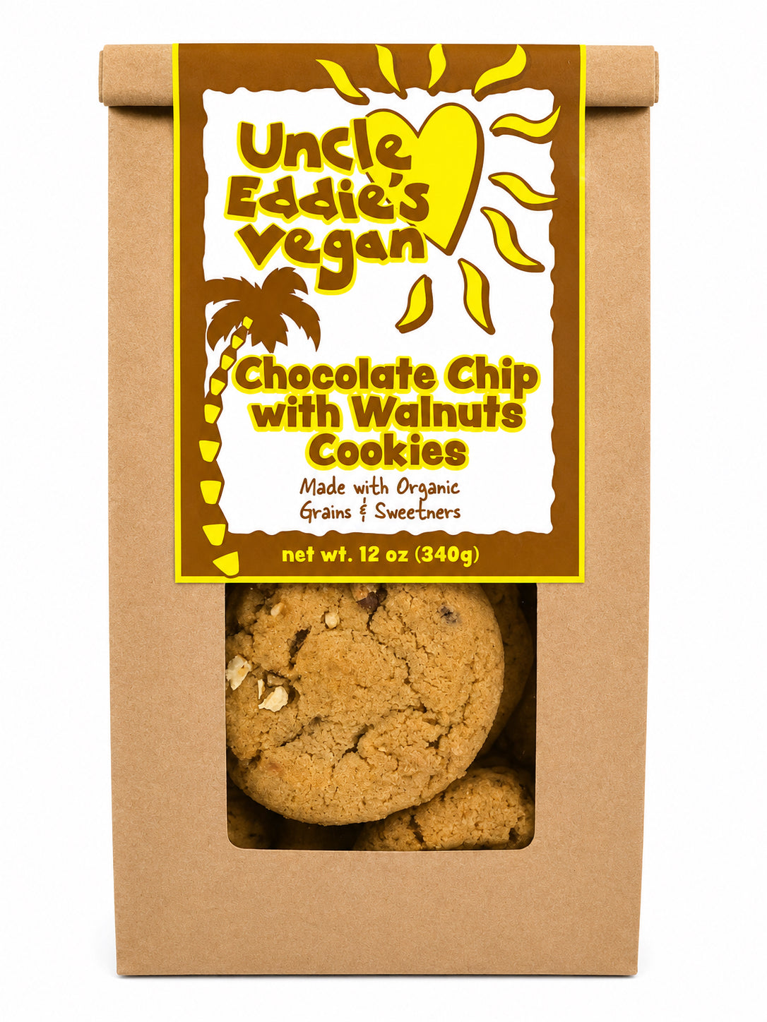 Chocolate Chip with Walnuts Vegan Cookies – Uncle Eddie's Vegan